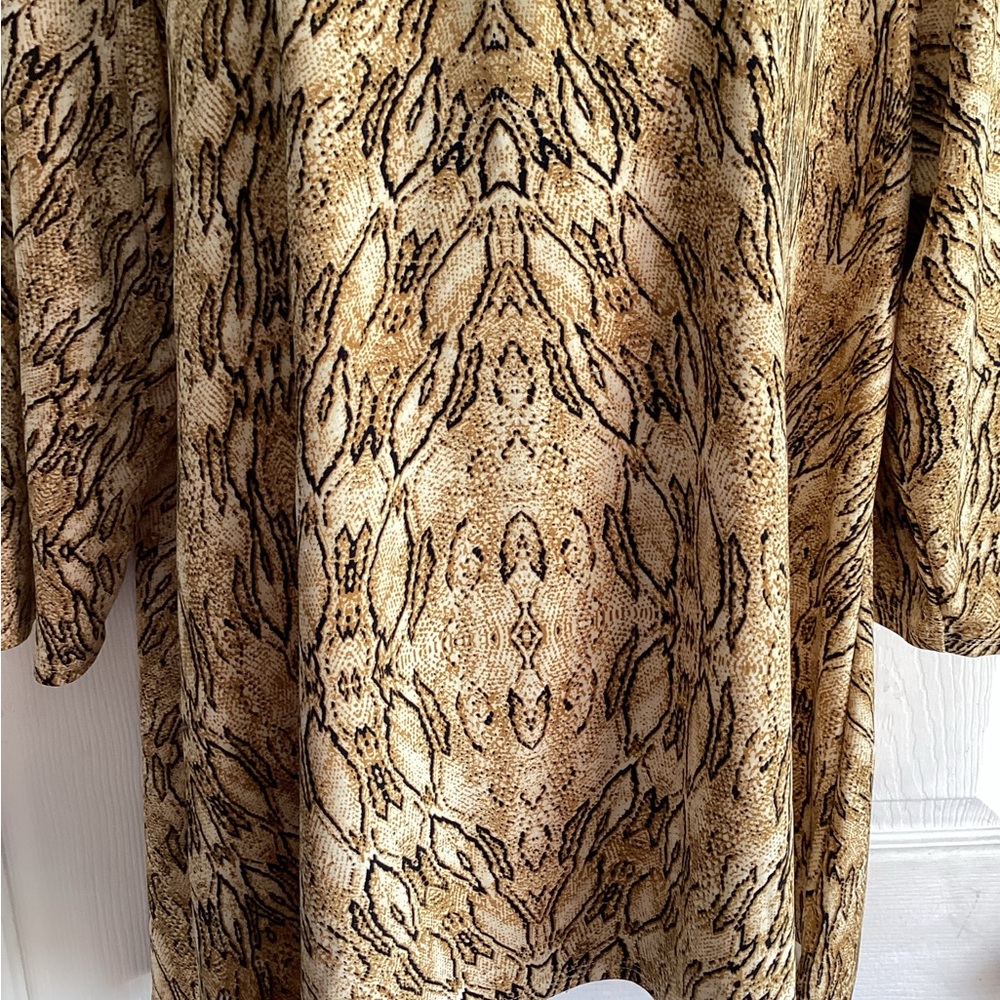 Snake Print Blouse